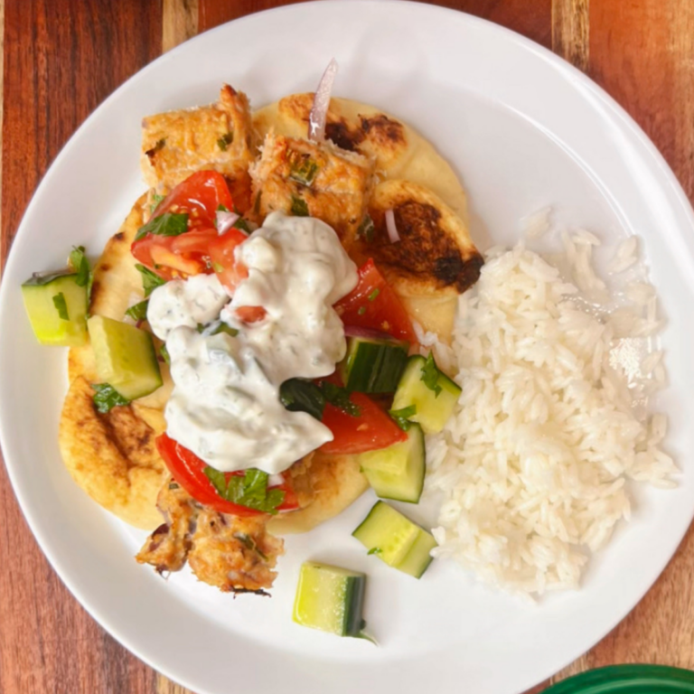 Sheet Pan Ground Chicken Kebabs
