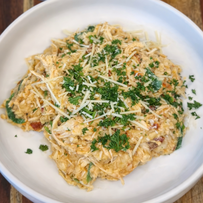 Marry Me Crockpot Chicken and Rice