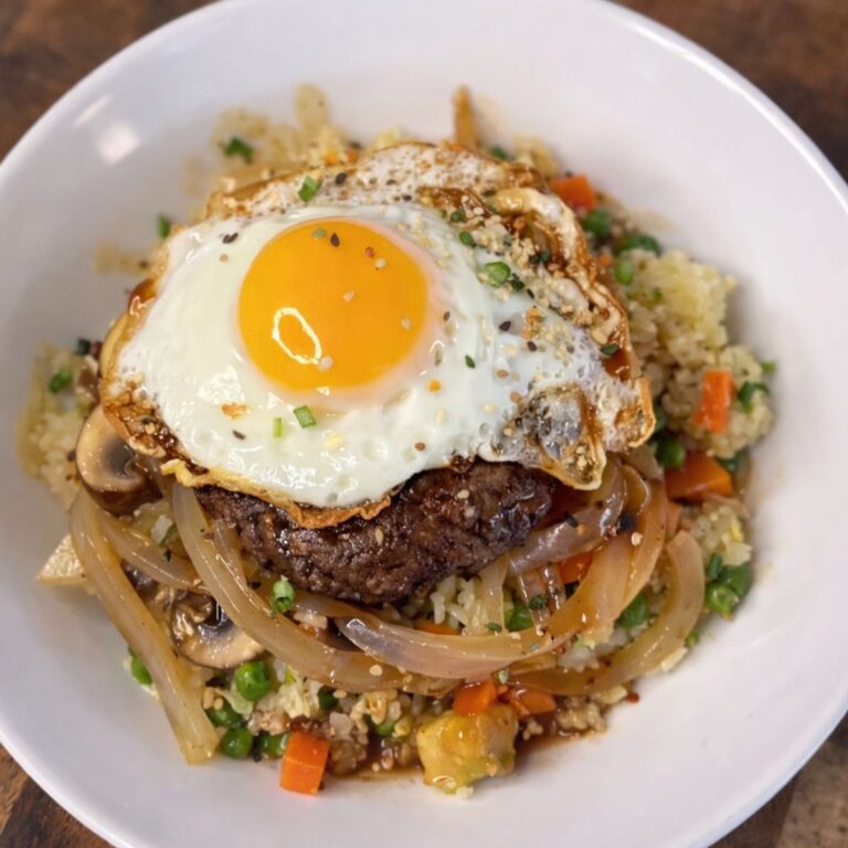Teriyaki Loco Moco 🍳🍄