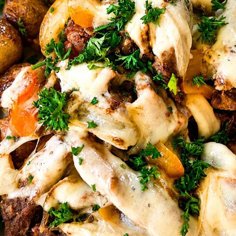 Philly Cheesesteak Potato Bowl
