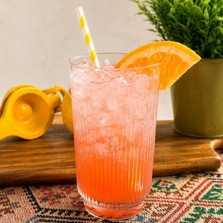 Homemade Oranzada Recipe | Polish Strawberry Orange Soda Copycat