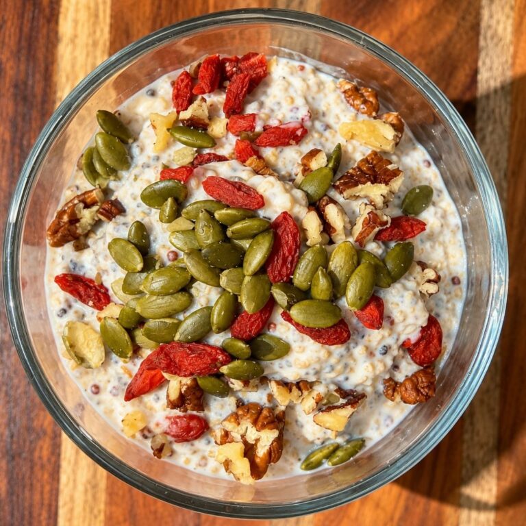 High-Protein Quinoa Overnight Oats