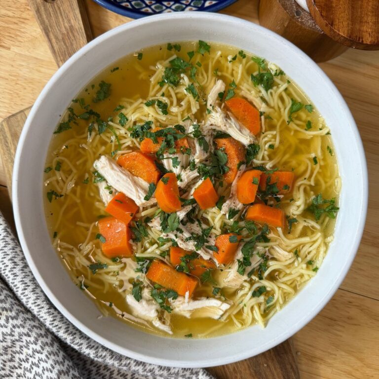 Rosół Pieczony (Roasted Polish Chicken Soup)