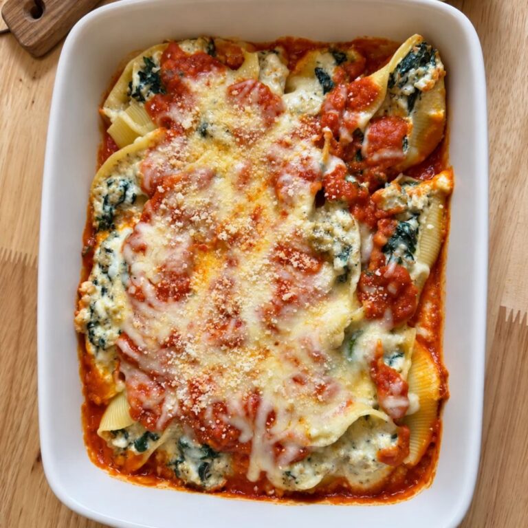 High-Protein Pumpkin Stuffed Shells